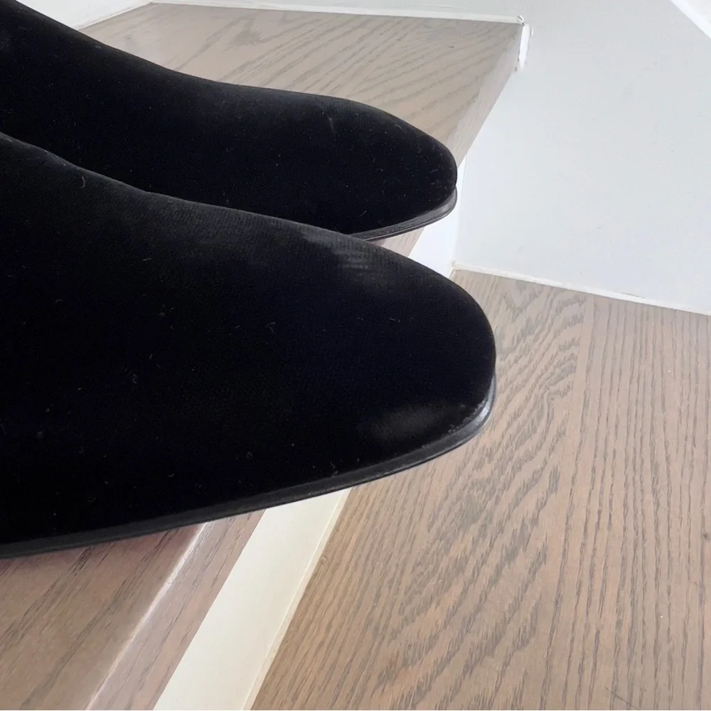 Christian Louboutin Men's Dandelion Velvet Loafers in Black NWOB